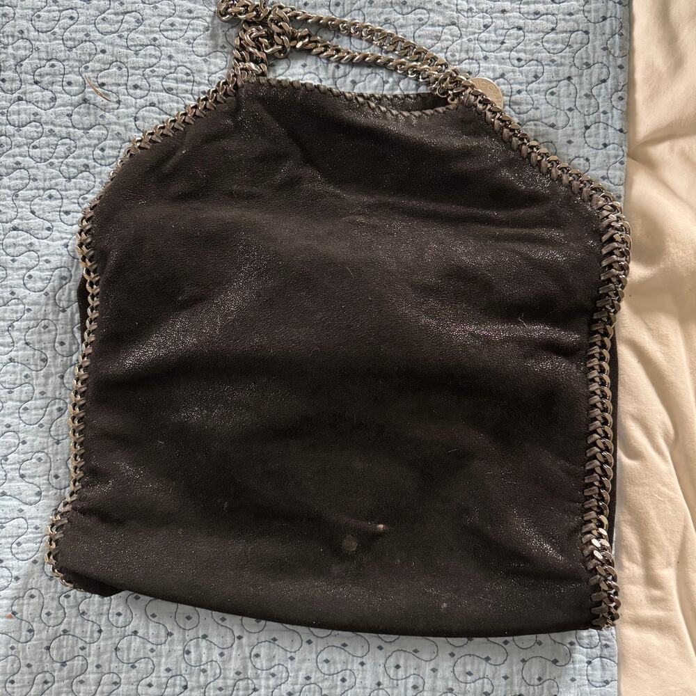 STELLA MCCARTNEY The Falabella Medium Brushed Shoulder Bag Foldover - Picture 7 of 15